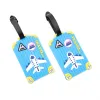 Tracker Airplane Luggage ID Tag sold by Bentley Leathers