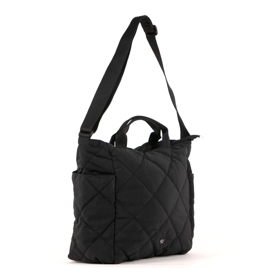 Quilted top handle crossbody sold by Bentley Leathers product image thumbnail 3