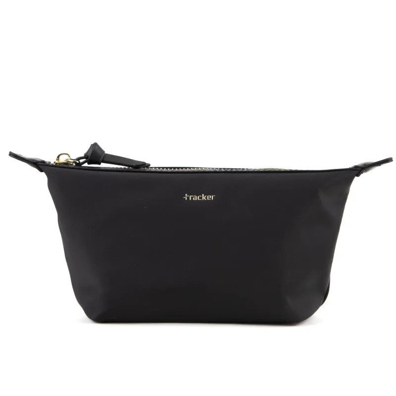 Tracker LuxeLite cosmetic pouch made by Bentley Leathers