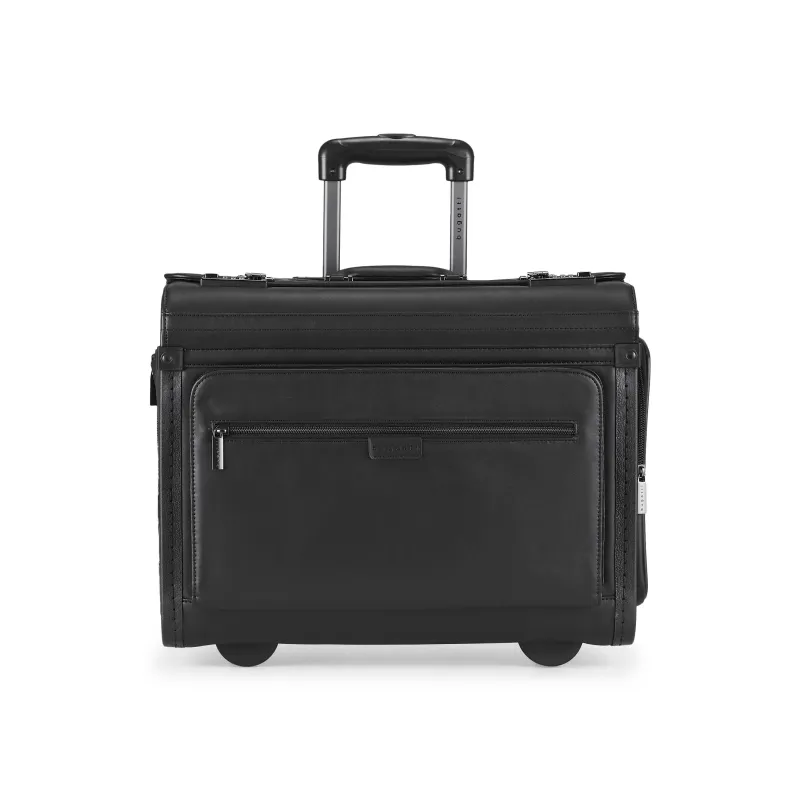 Bugatti Warren Business Case on Wheels made by Bentley Leathers