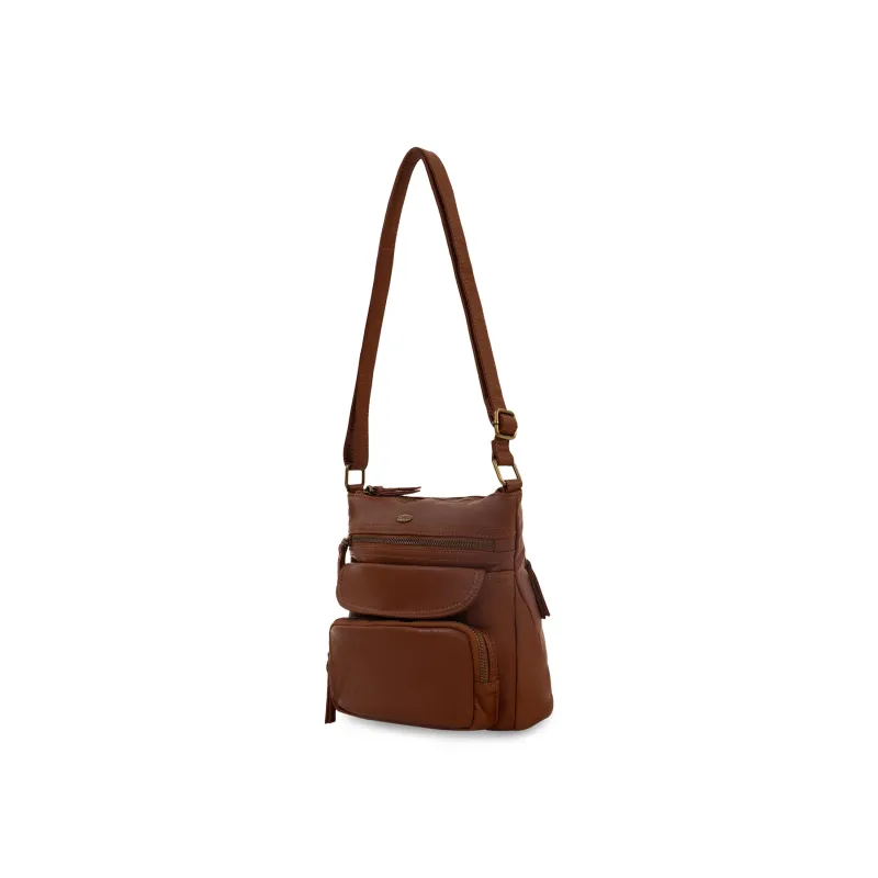 Cargo Basic Crossbody made by Bentley Leathers