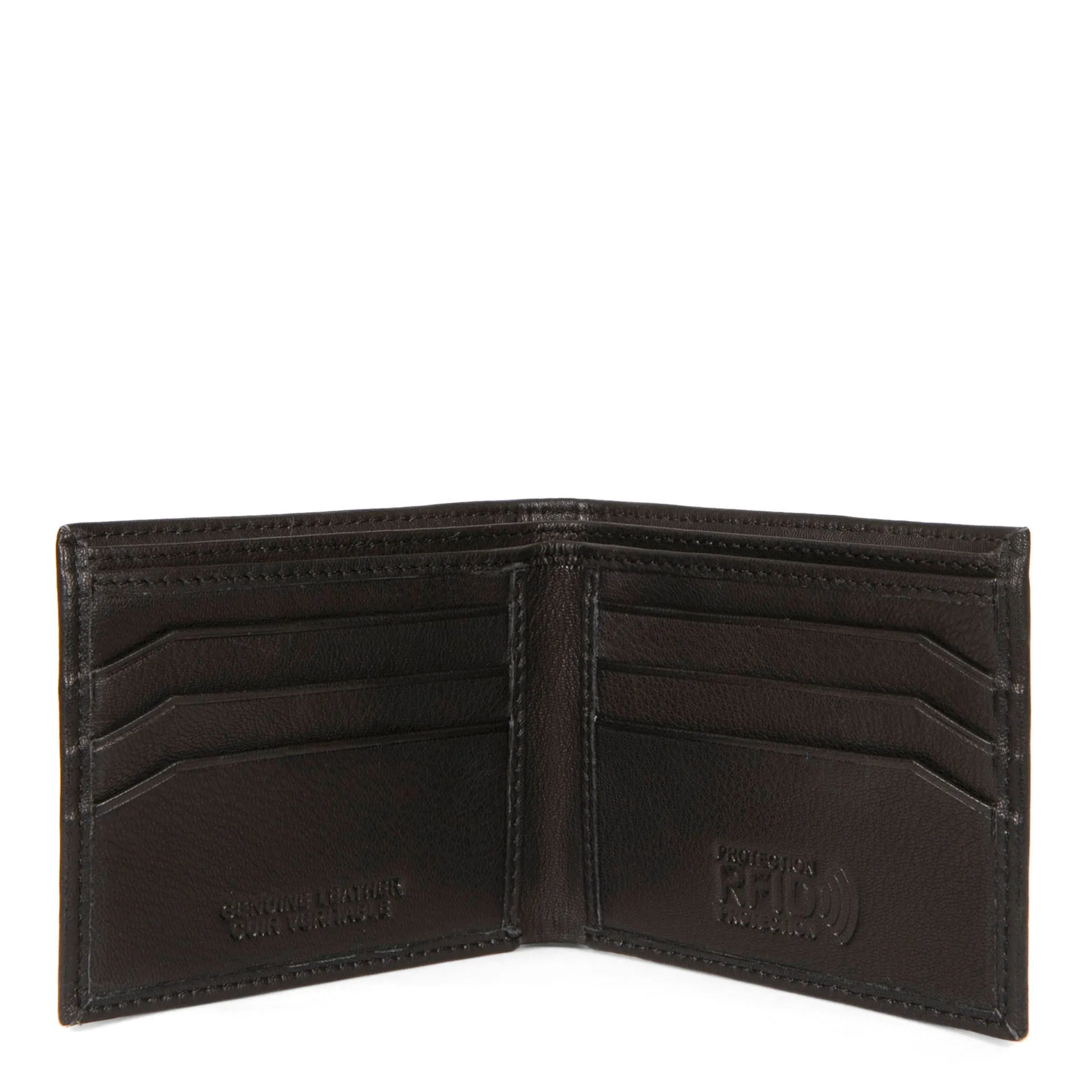 FINAL SALE Leather Slim Fold RFID Wallet sold by Bentley Leathers product image thumbnail 4