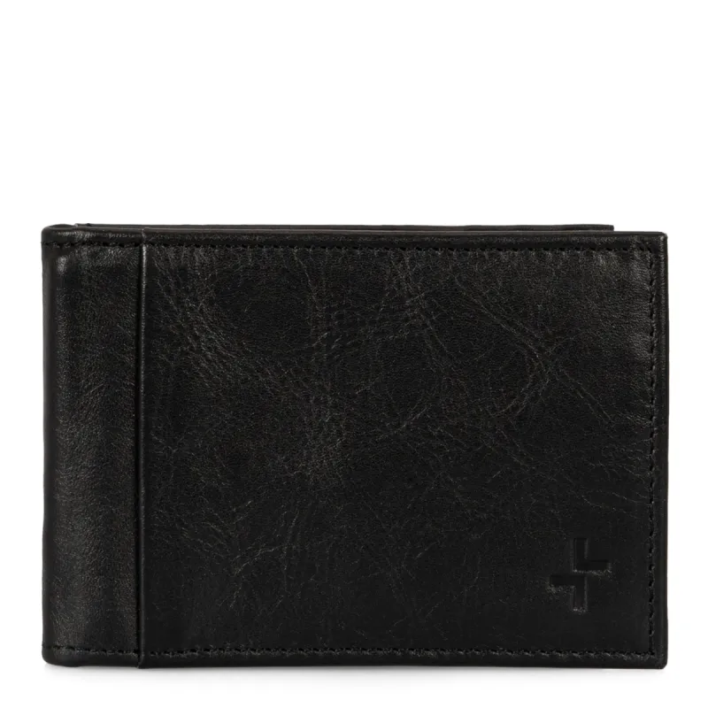 Minimalist RFID Money Clip sold by Bentley Leathers