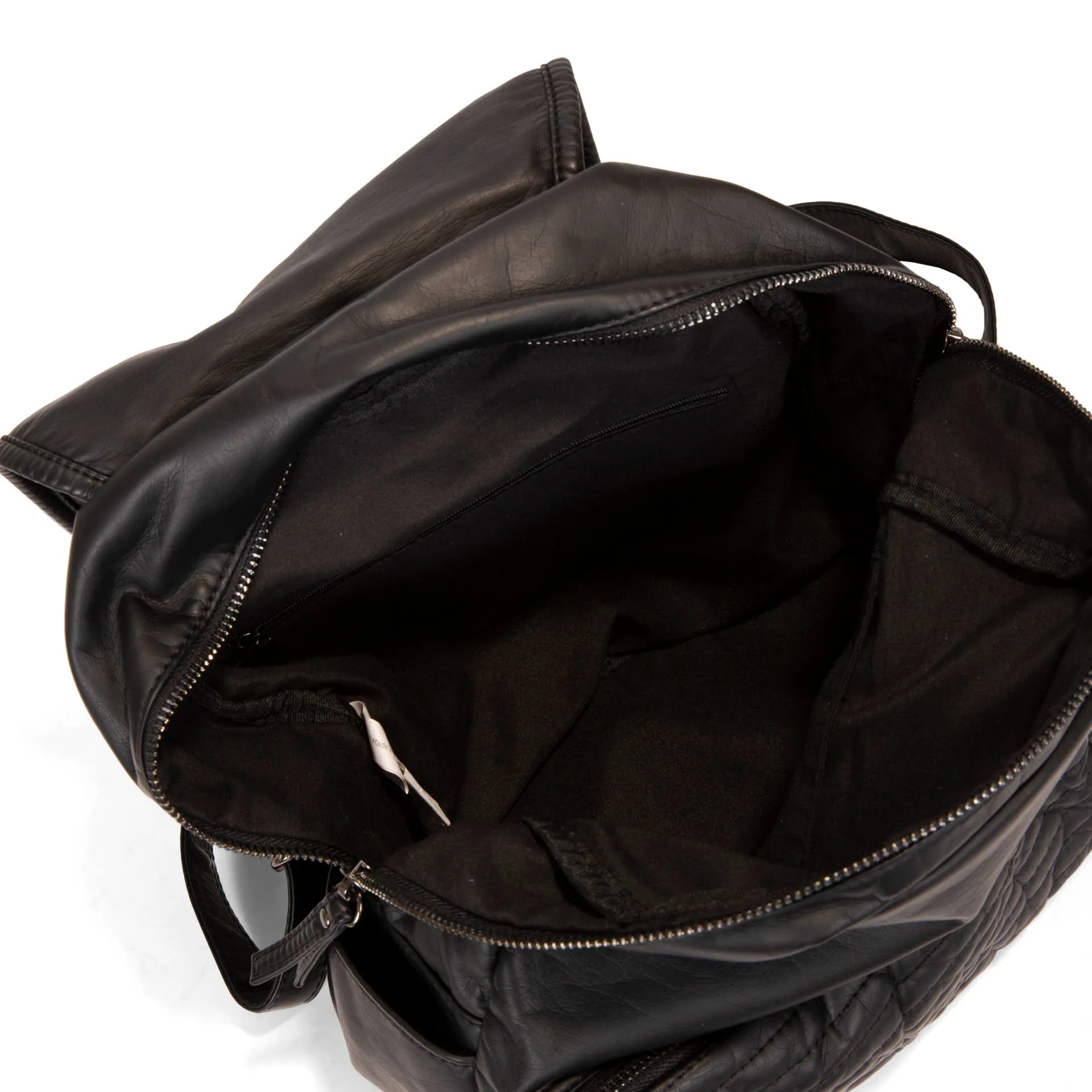 Quilted Front Flap Backpack sold by Bentley Leathers product image thumbnail 3