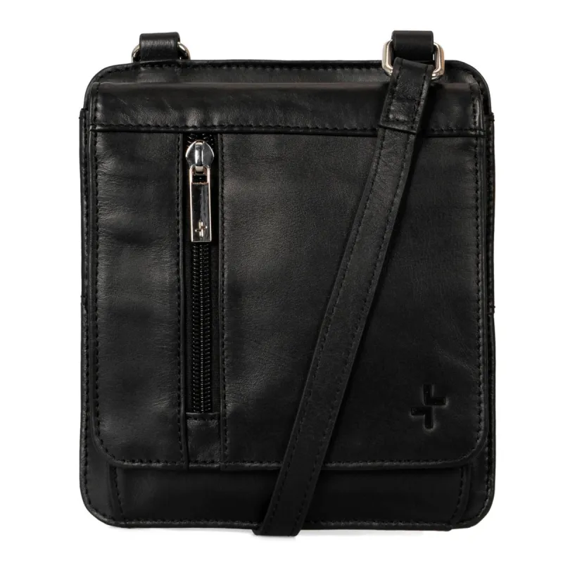 Basics Leather Mini Flap Crossbody Bag sold by Bentley Leathers