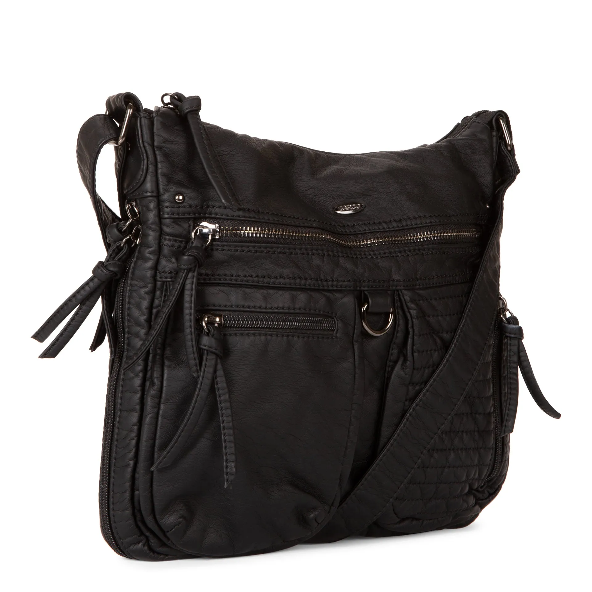 Cargo Quilted Expandable Crossbody Bag sold by Bentley Leathers product image thumbnail 4