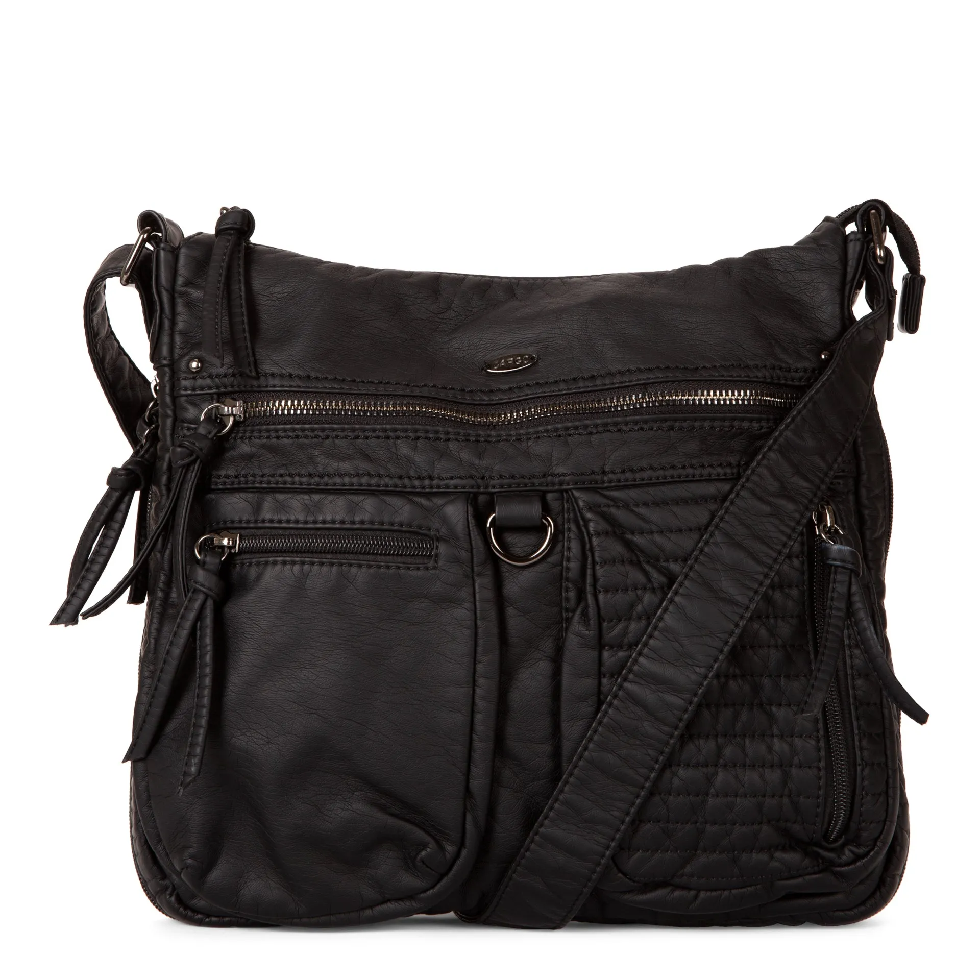 Cargo Quilted Expandable Crossbody Bag sold by Bentley Leathers product image thumbnail 3