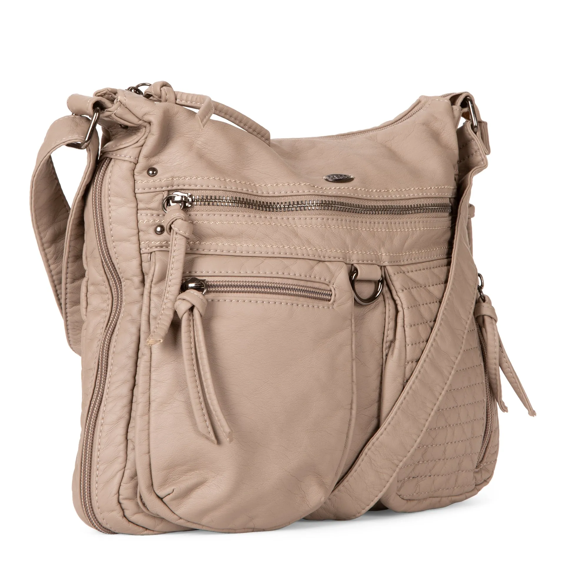 Cargo Quilted Expandable Crossbody Bag sold by Bentley Leathers product image thumbnail 2