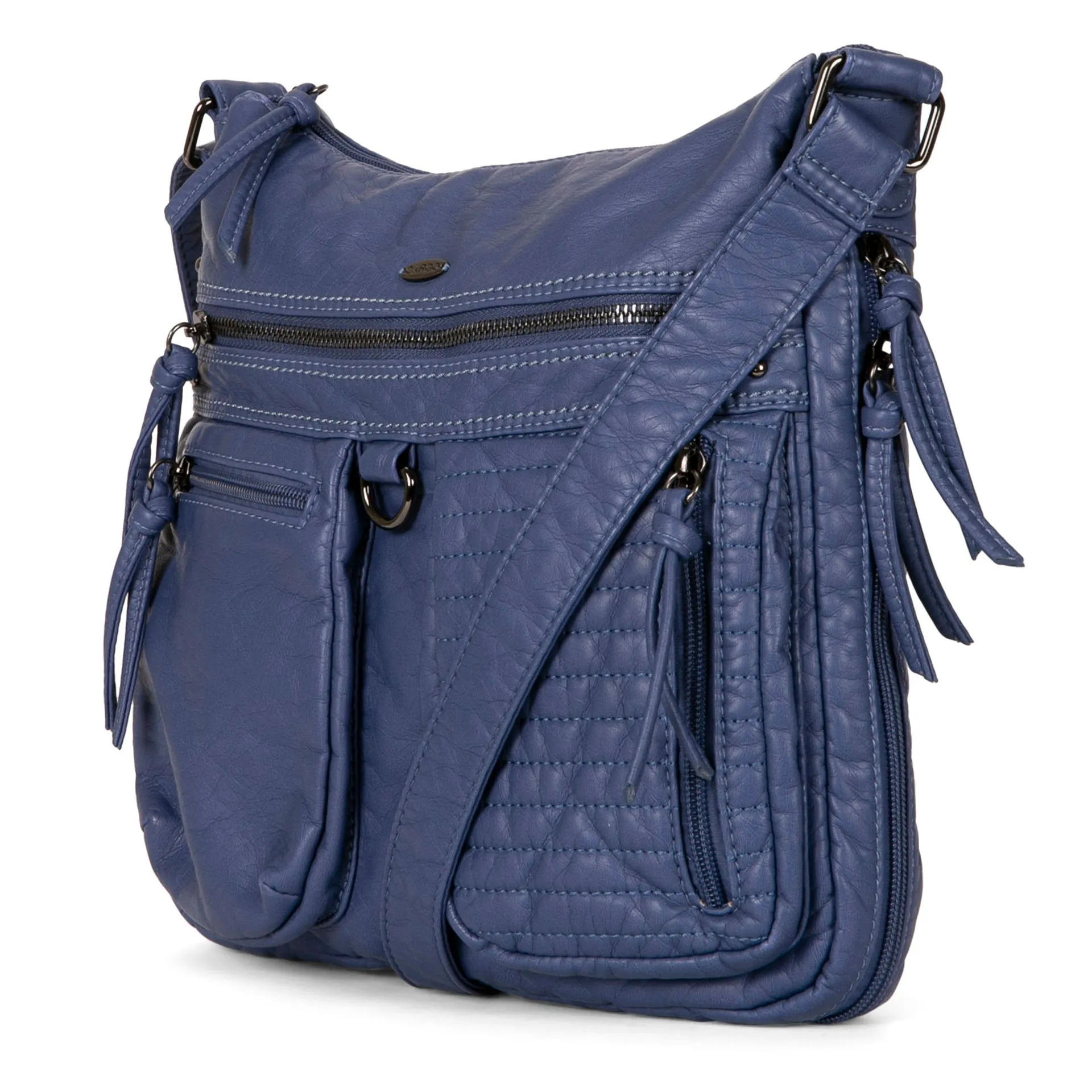 Cargo Quilted Expandable Crossbody Bag sold by Bentley Leathers product image thumbnail 5