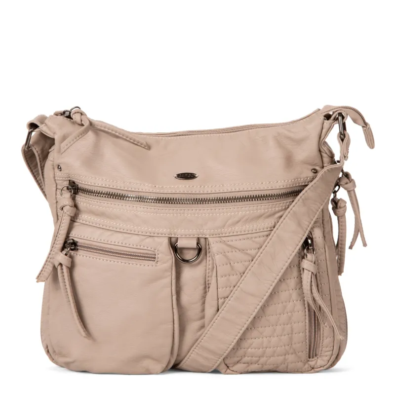 Cargo Quilted Expandable Crossbody Bag sold by Bentley Leathers