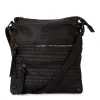 Quilted Multi Zip Crossbody sold by Bentley Leathers