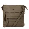 Quilted Multi Zip Crossbody sold by Bentley Leathers