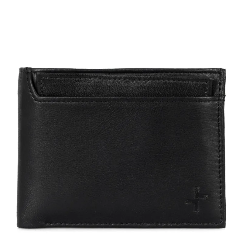 Basics Flip-Up Wing Wallet sold by Bentley Leathers