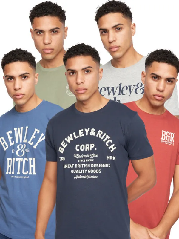 Temflere 2 T-Shirt 5pk Assorted sold by Bewley and Ritch