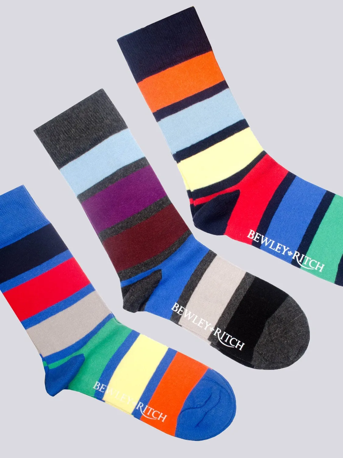 Yarker Socks 3pk Multi sold by Bewley and Ritch