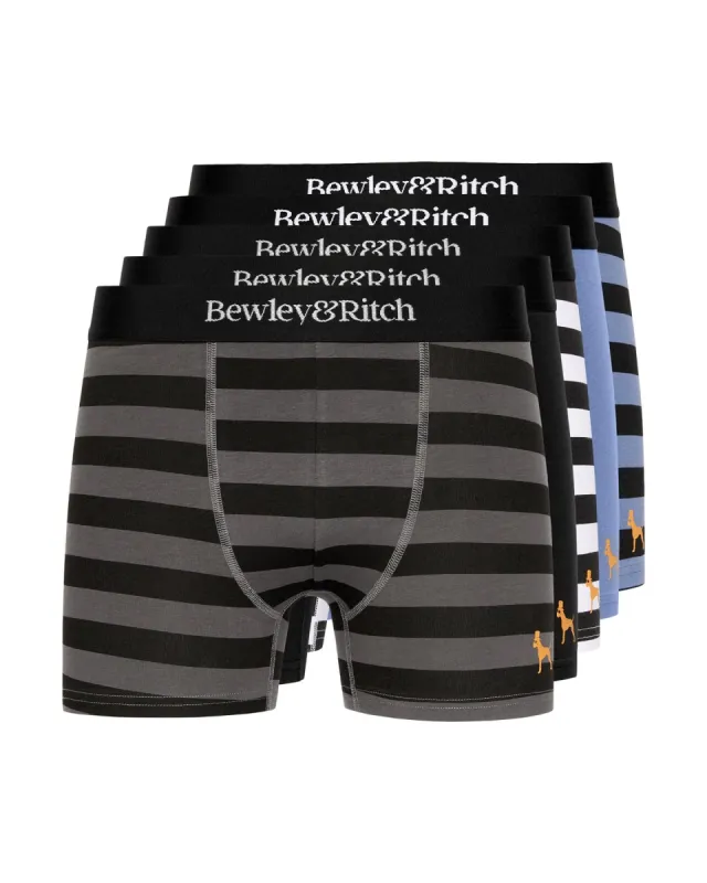 Kurhah Boxers 5pk Assorted made by Bewley and Ritch