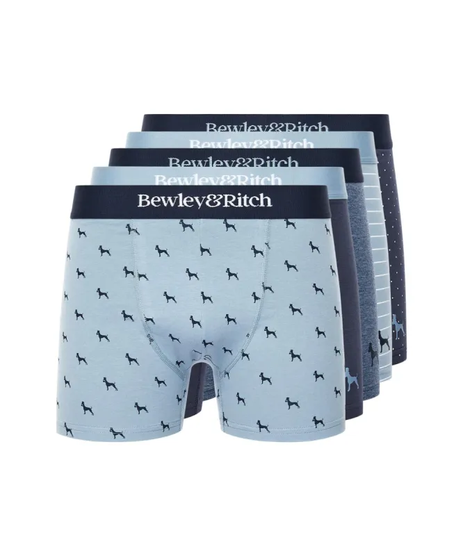 Mirador Boxers 5pk Assorted made by Bewley and Ritch