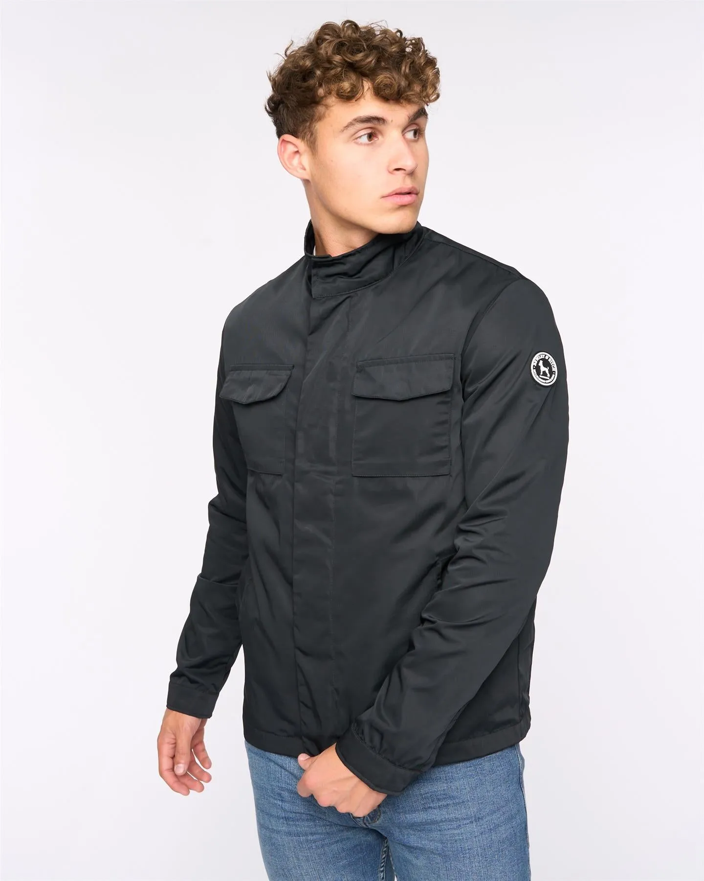 Bainbridge Utility Jacket Black sold by Bewley and Ritch