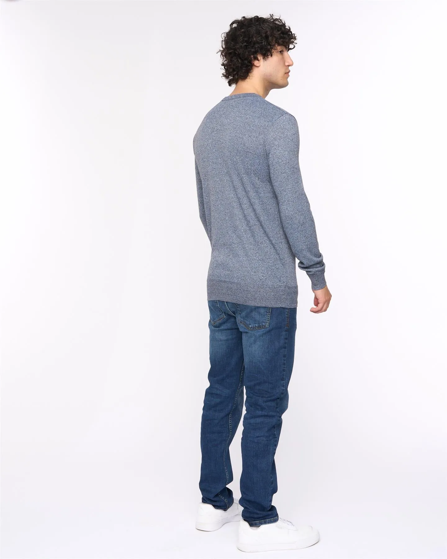 Loxham Crew Knit Black Marl sold by Bewley and Ritch product image thumbnail 3