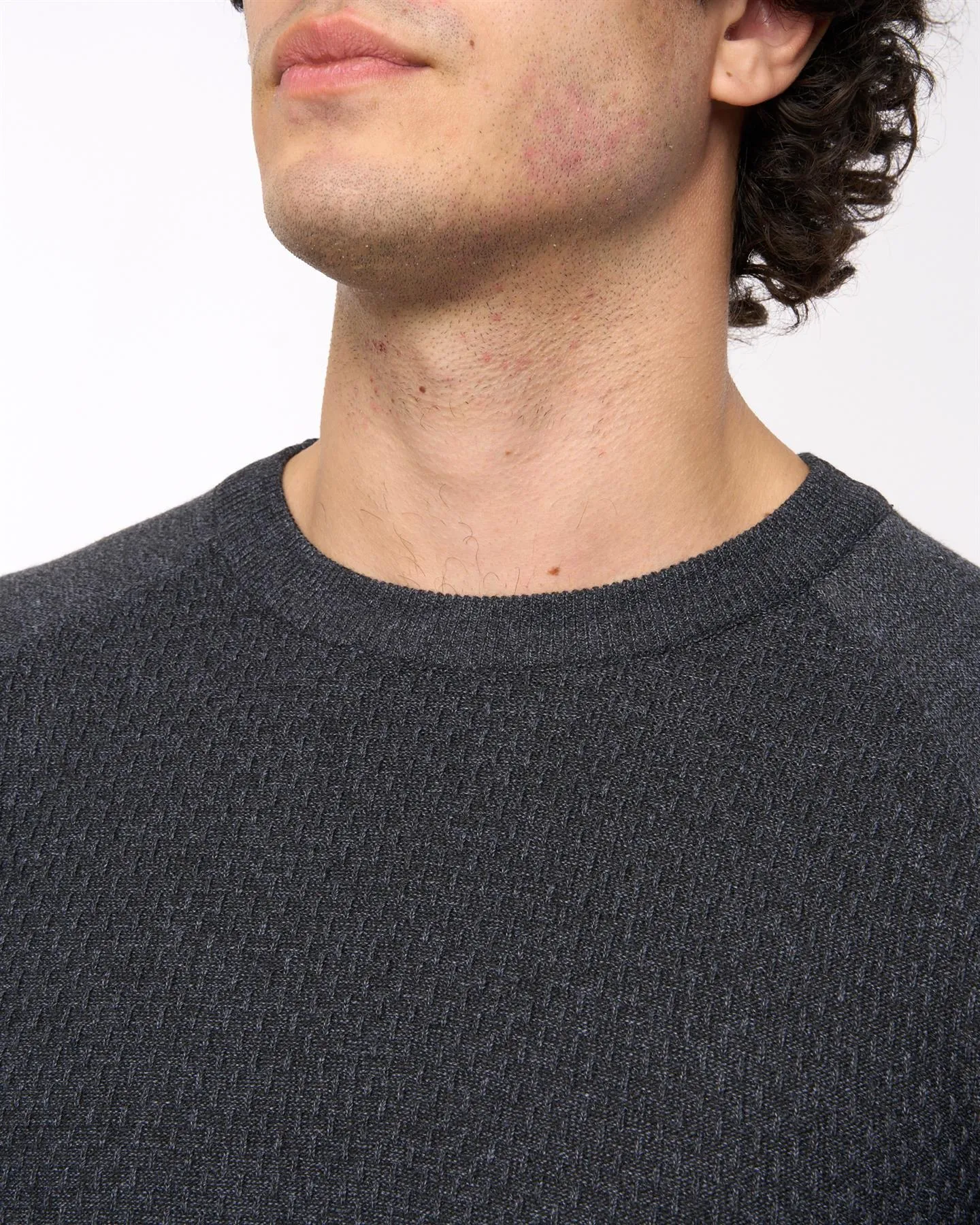 Crestfield Crew Knit Black Marl sold by Bewley and Ritch product image thumbnail 3