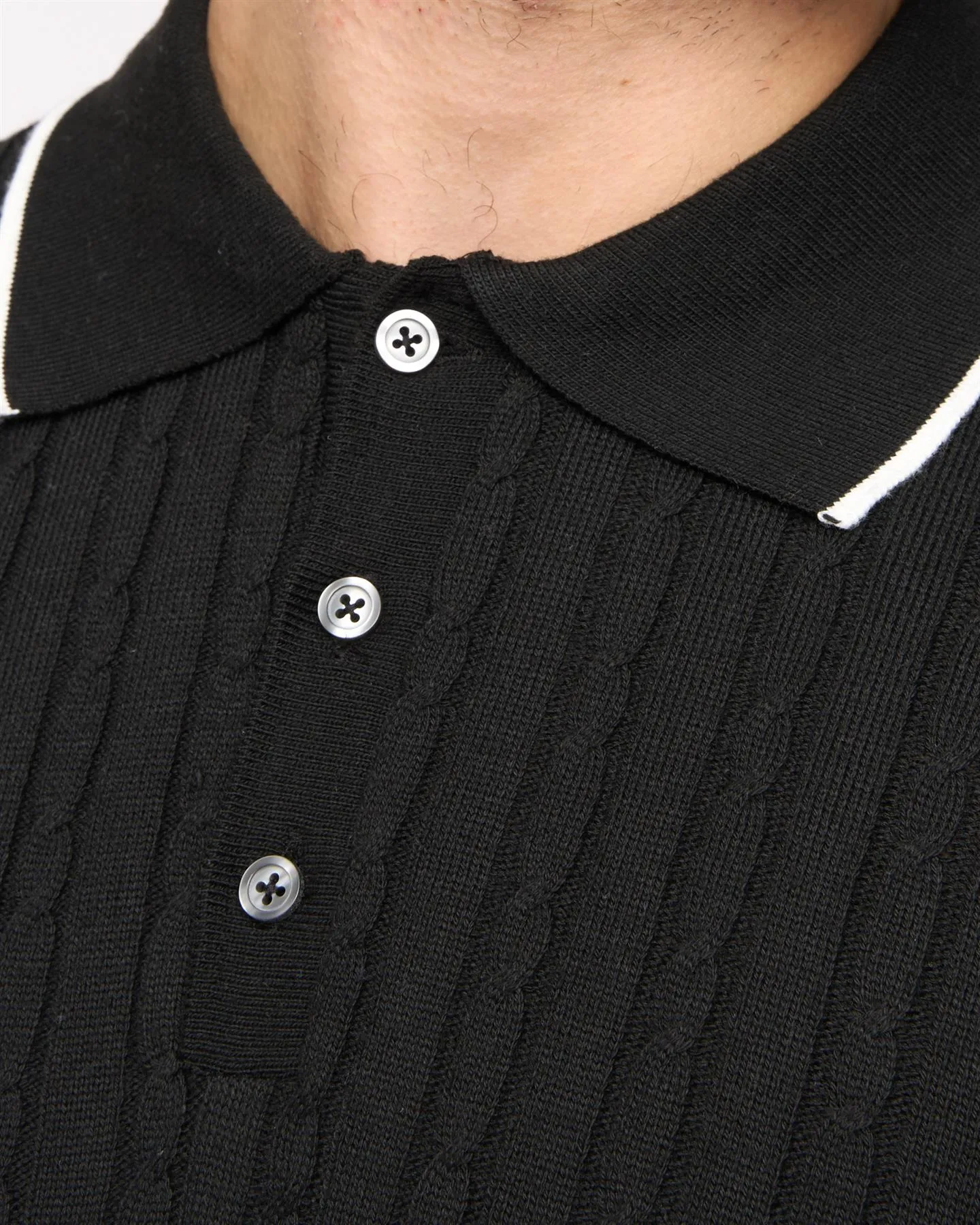 Ambrosden Polo Neck Knit Black sold by Bewley and Ritch product image thumbnail 4