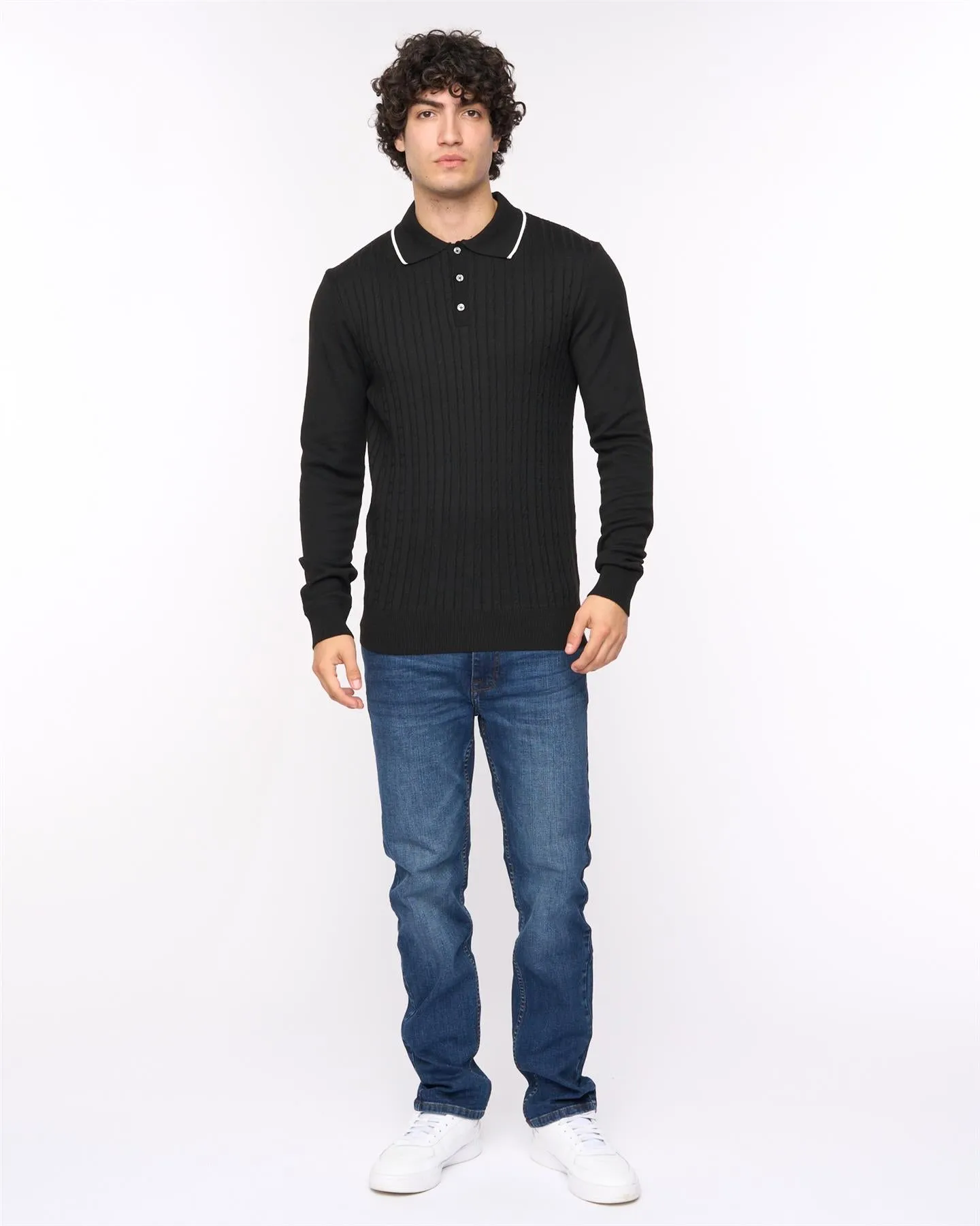 Ambrosden Polo Neck Knit Black sold by Bewley and Ritch product image thumbnail 2
