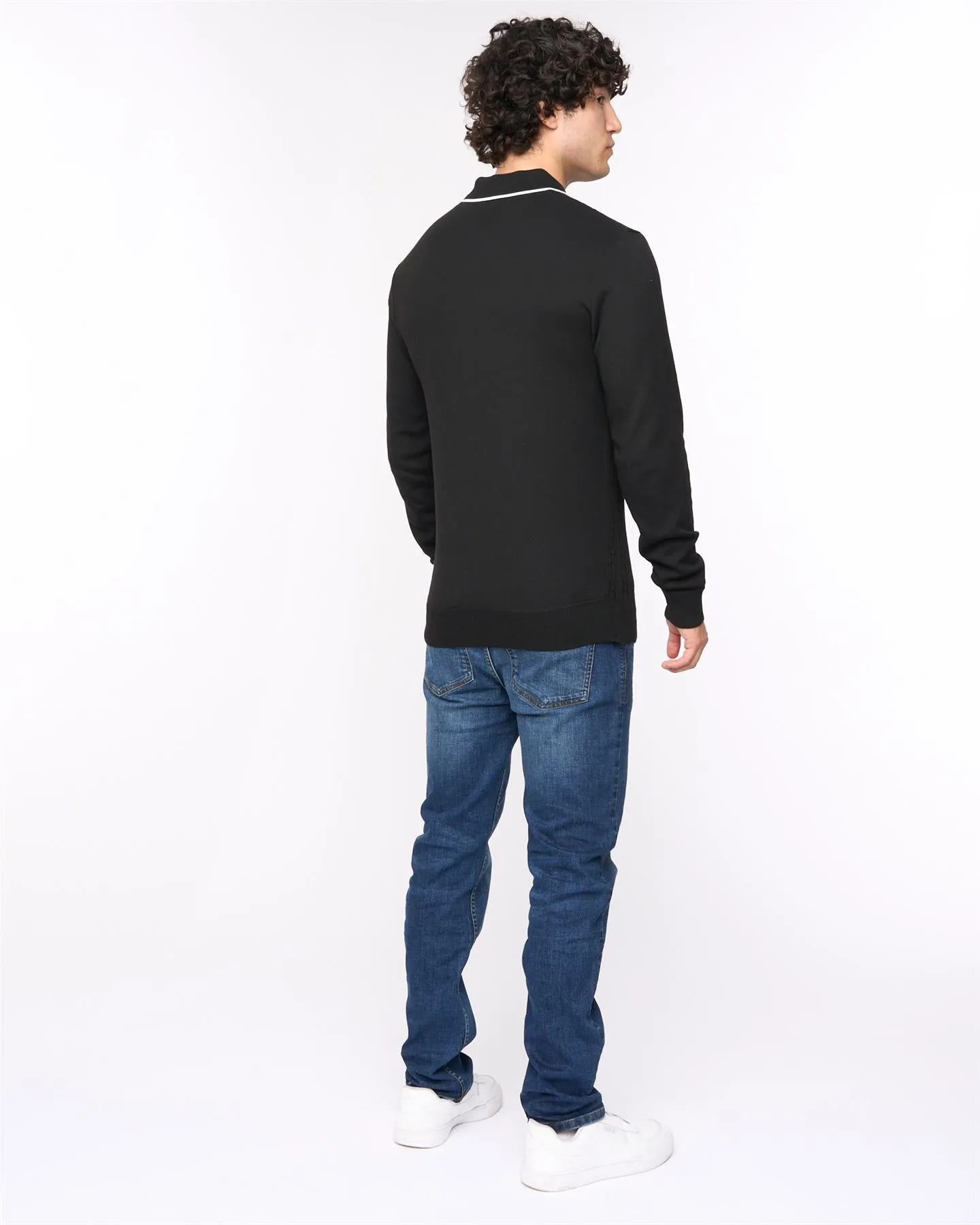 Ambrosden Polo Neck Knit Black sold by Bewley and Ritch product image thumbnail 3