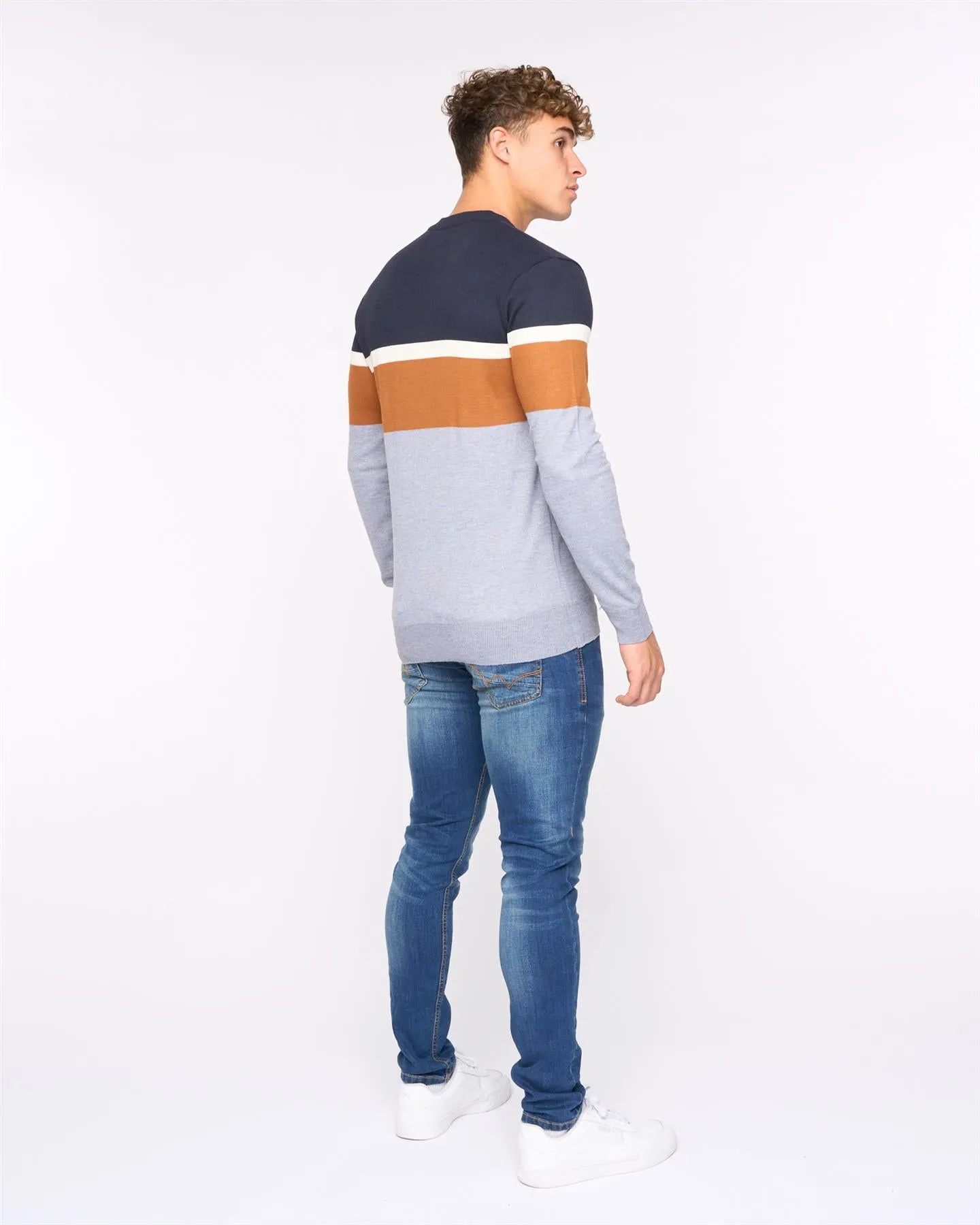 Easedale Crew Knit Grey Marl sold by Bewley and Ritch product image thumbnail 3