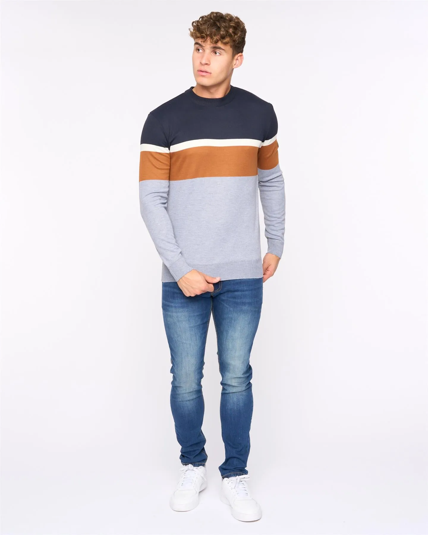 Easedale Crew Knit Grey Marl sold by Bewley and Ritch product image thumbnail 2