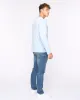 Apsley Long Sleeve T-Shirt Light Blue sold by Bewley and Ritch