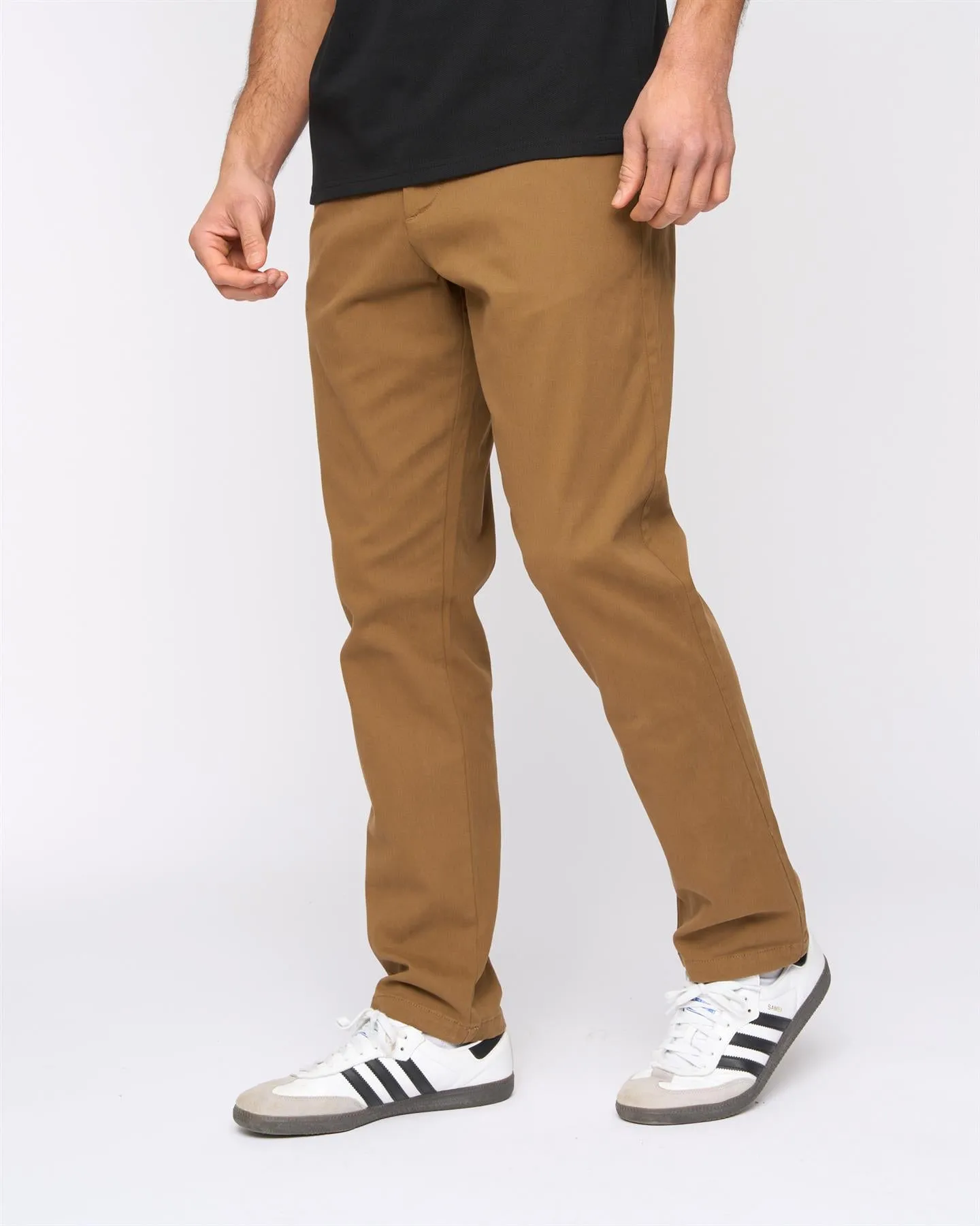 Newland Slim Fit Chinos Camel sold by Bewley and Ritch product image thumbnail 3