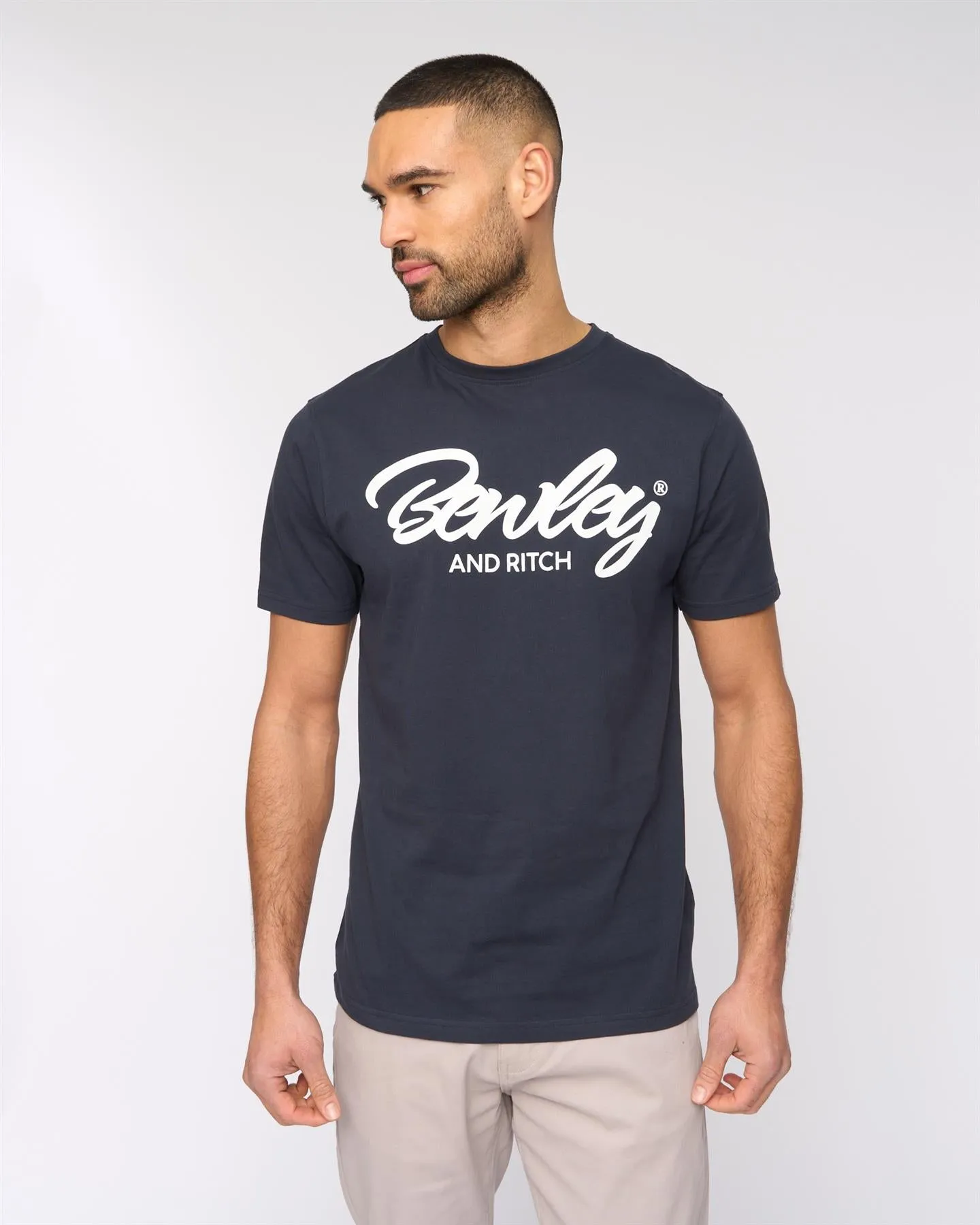 Yardley T-Shirt Navy sold by Bewley and Ritch product image thumbnail 2