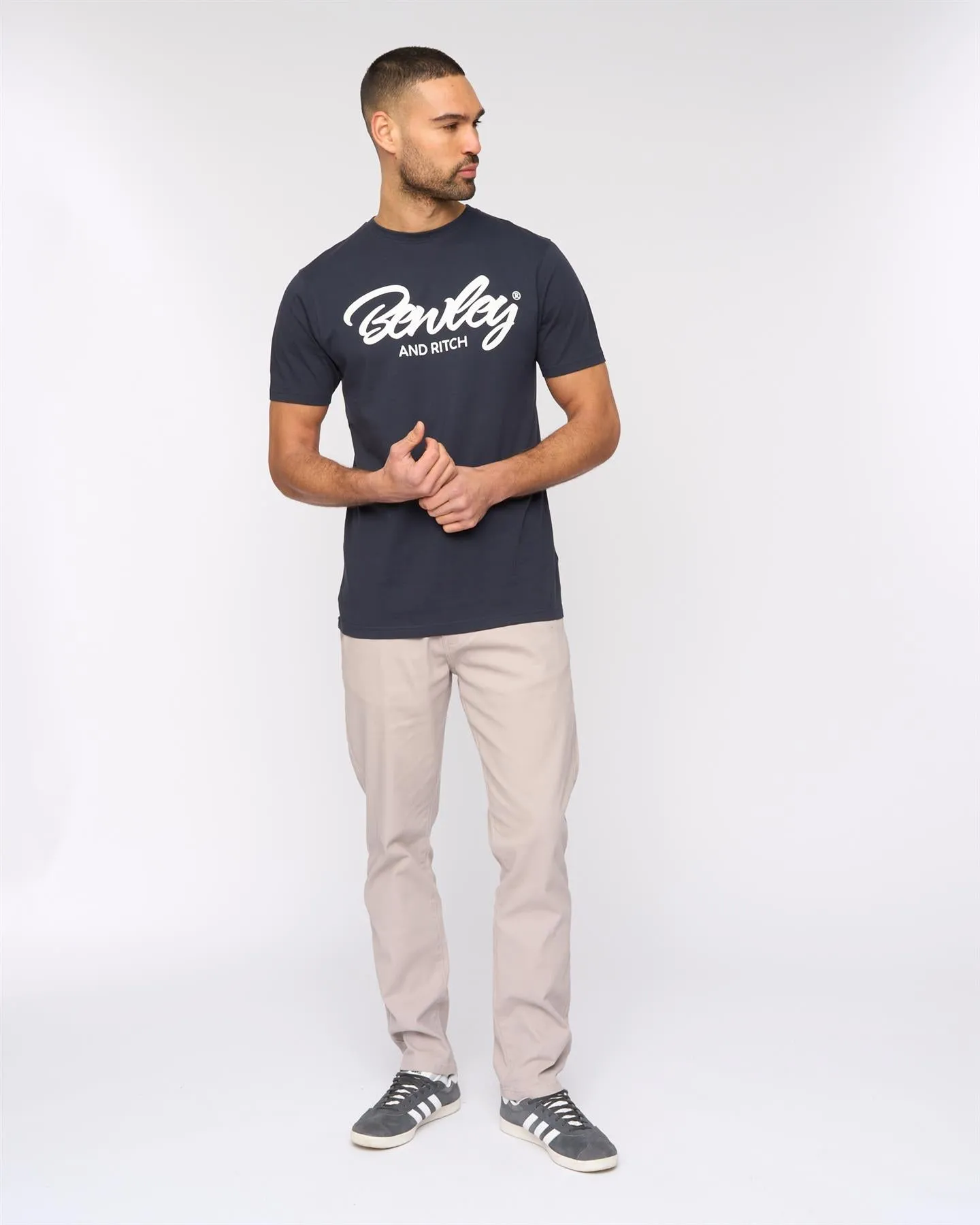 Yardley T-Shirt Navy sold by Bewley and Ritch product image thumbnail 3