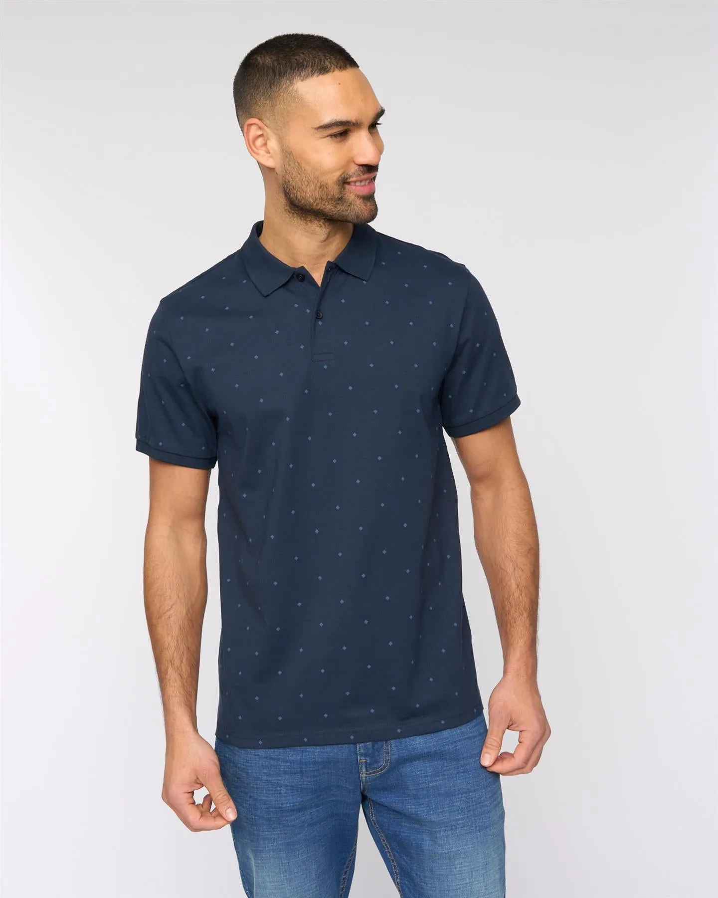 Domray Polo Navy sold by Bewley and Ritch product image thumbnail 2