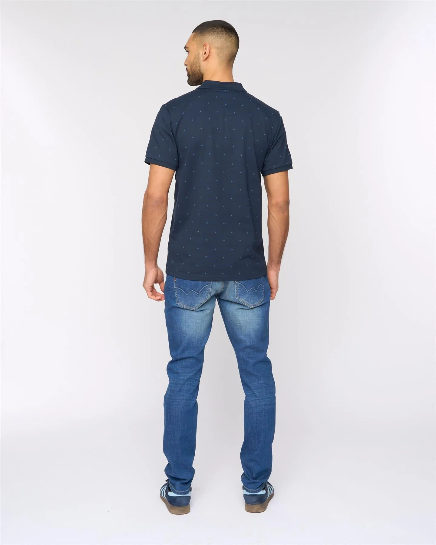 Domray Polo Navy sold by Bewley and Ritch product image thumbnail 4