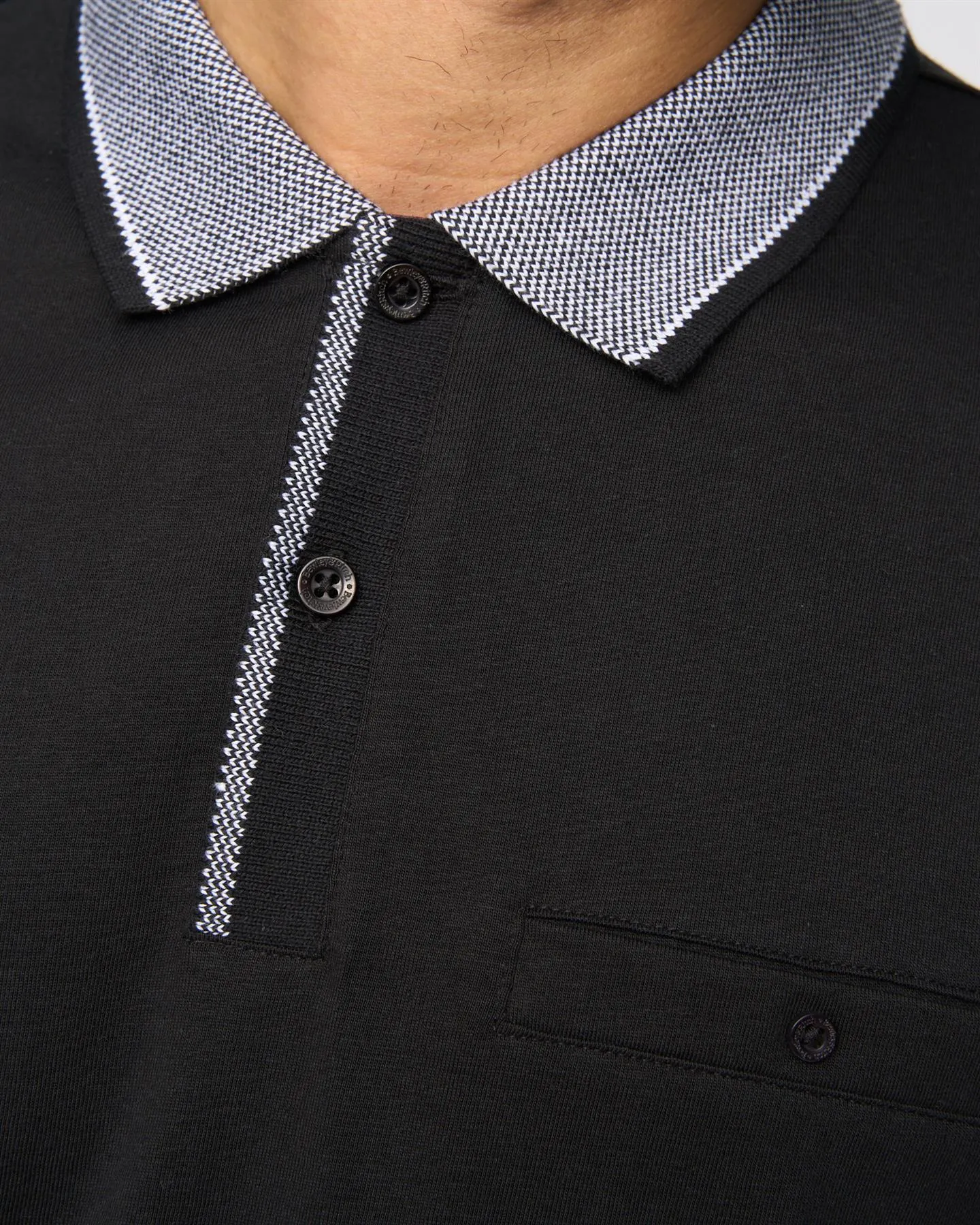 Eastbrook Polo Black sold by Bewley and Ritch product image thumbnail 5