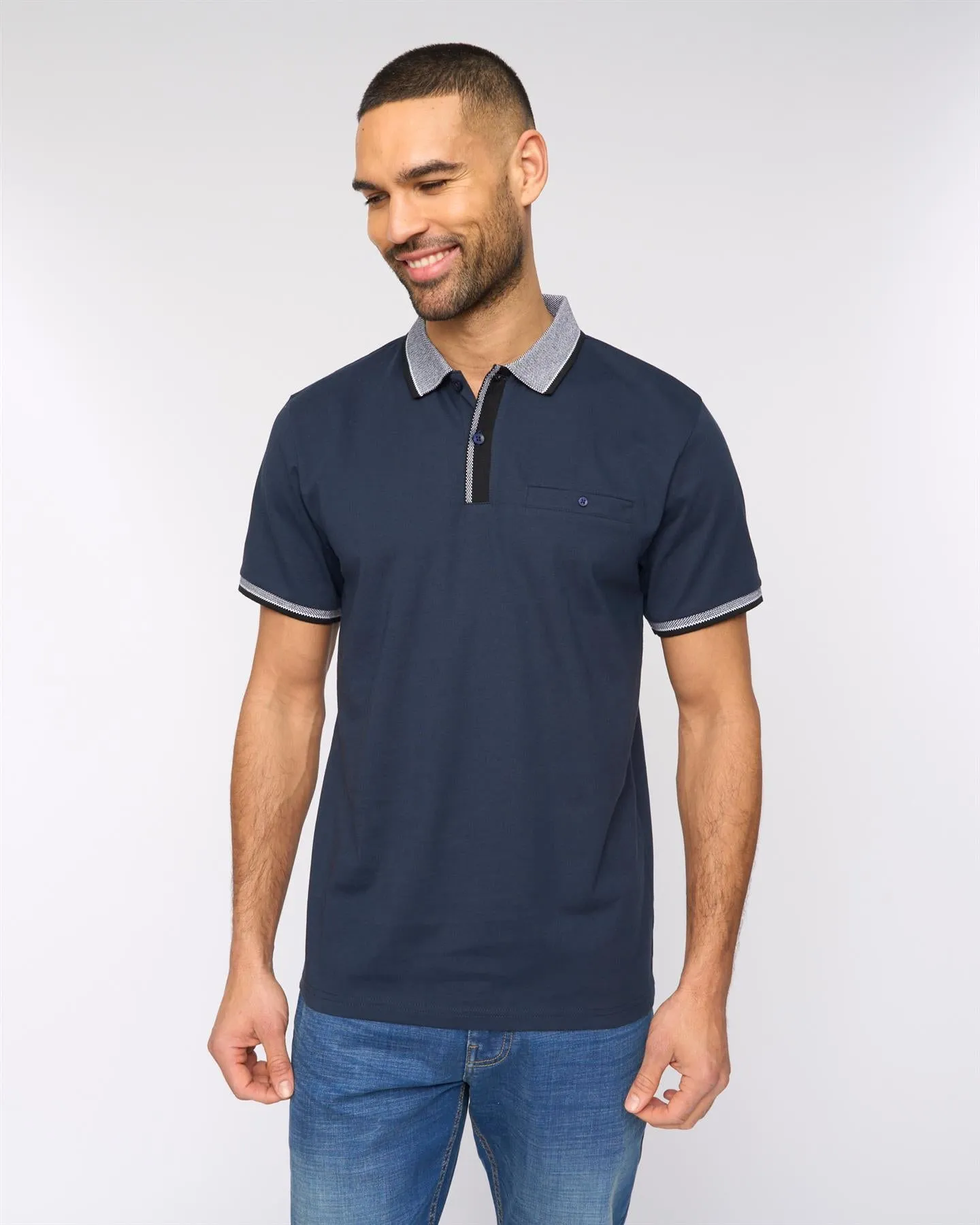 Eastbrook Polo Navy sold by Bewley and Ritch product image thumbnail 2