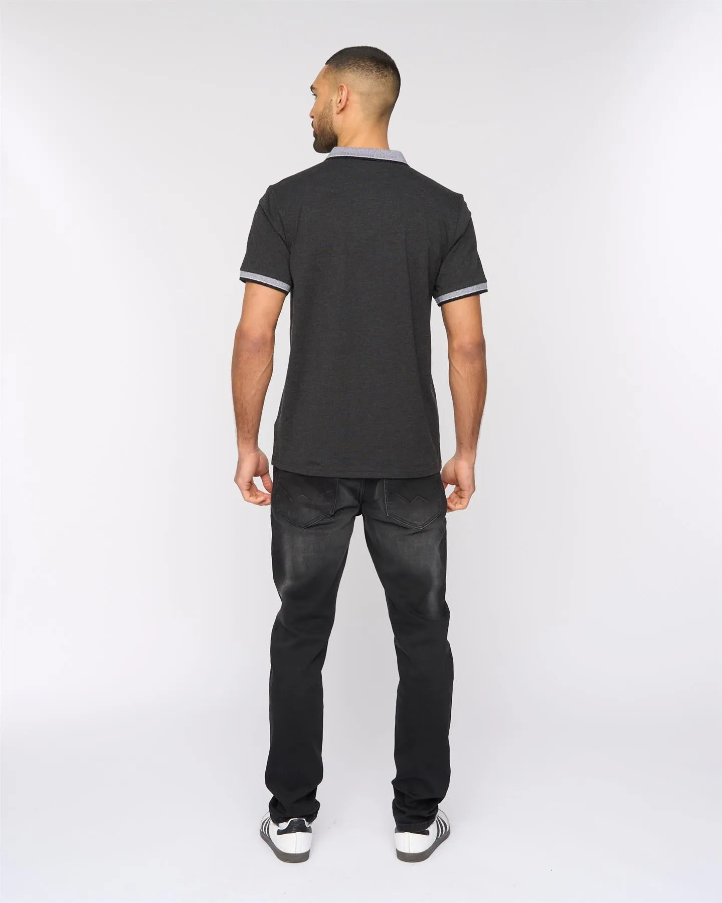 Eastbrook Polo Charcoal Marl sold by Bewley and Ritch product image thumbnail 4