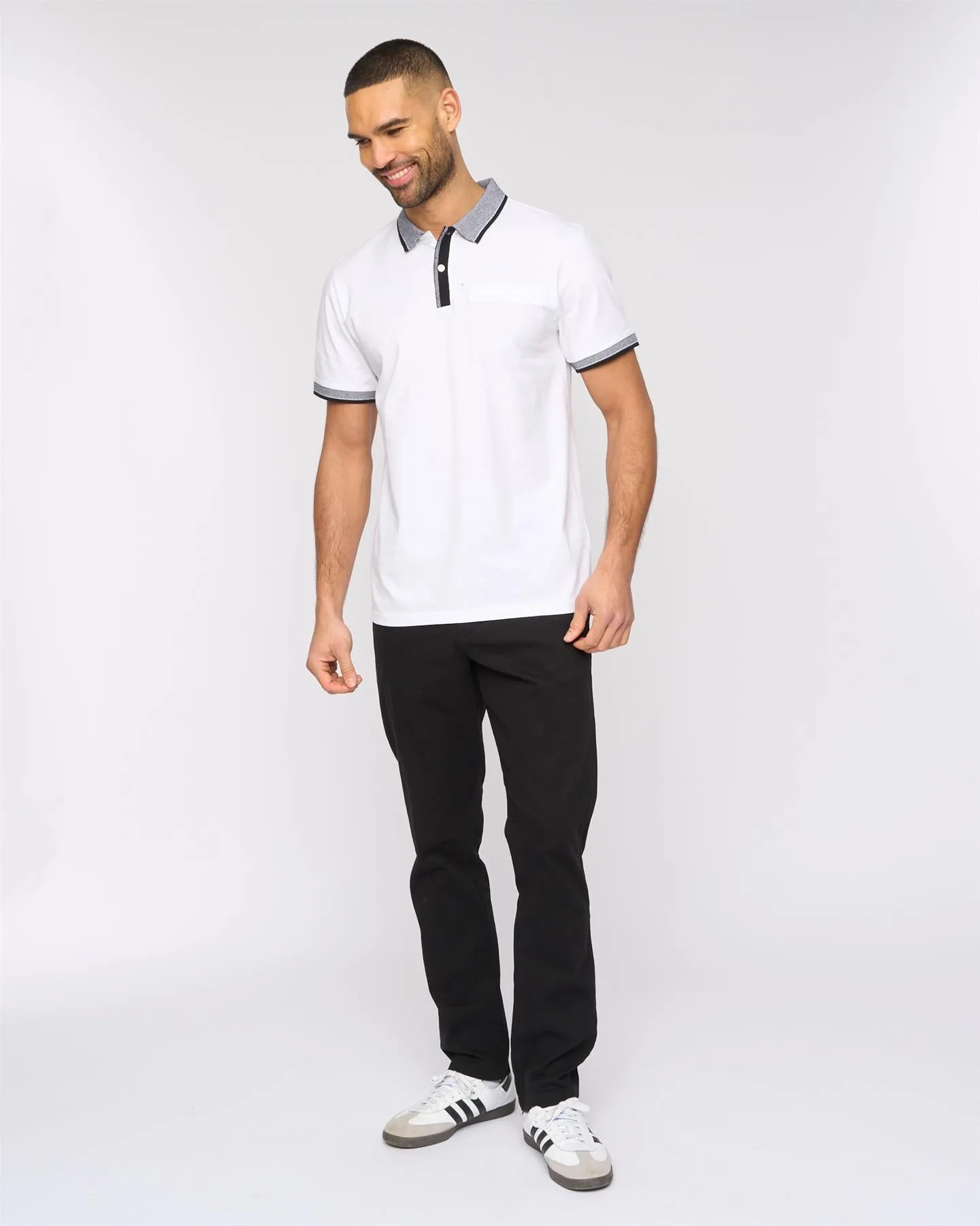 Eastbrook Polo White sold by Bewley and Ritch product image thumbnail 3