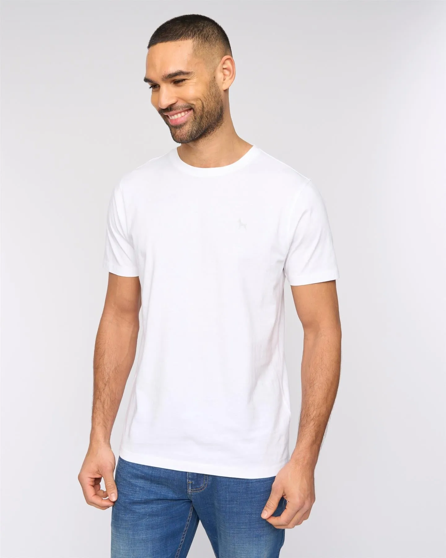 Barlowe T-Shirt White sold by Bewley and Ritch