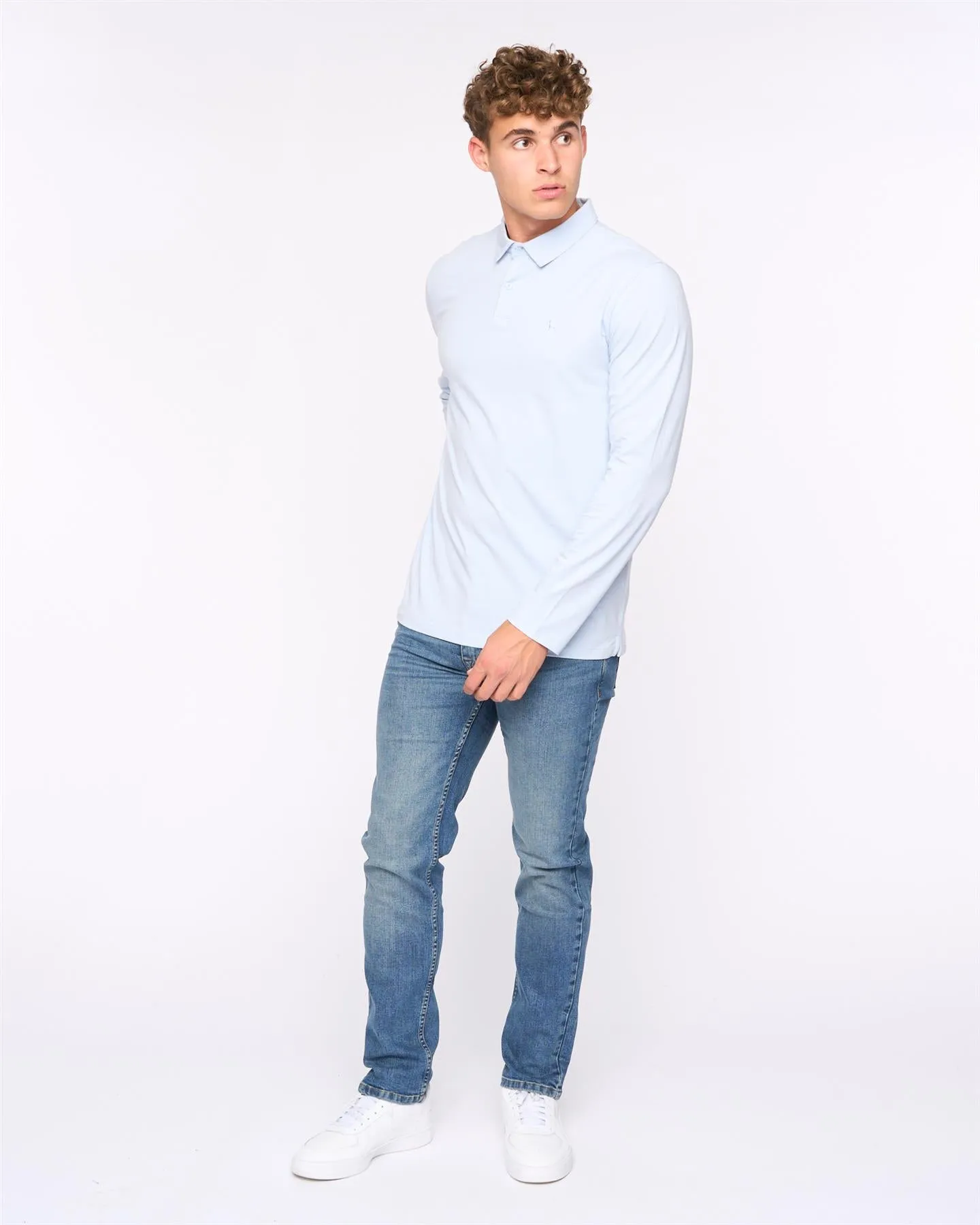 Saperton Long Sleeve Polo 3pk Assorted sold by Bewley and Ritch product image thumbnail 3