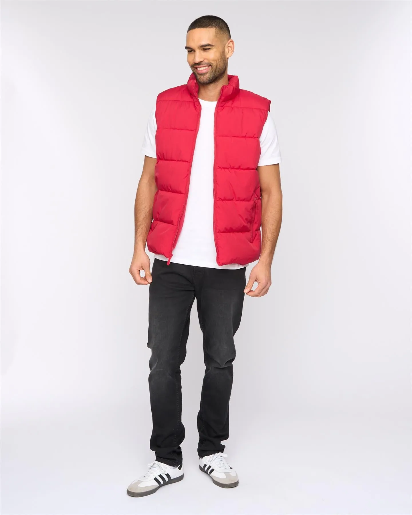 Stanten Puffer Gilet Red sold by Bewley and Ritch product image thumbnail 3