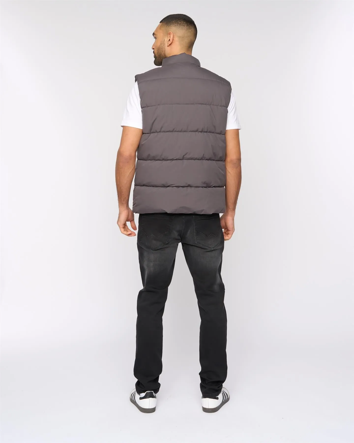 Stanten Puffer Gilet Dark Grey sold by Bewley and Ritch product image thumbnail 5