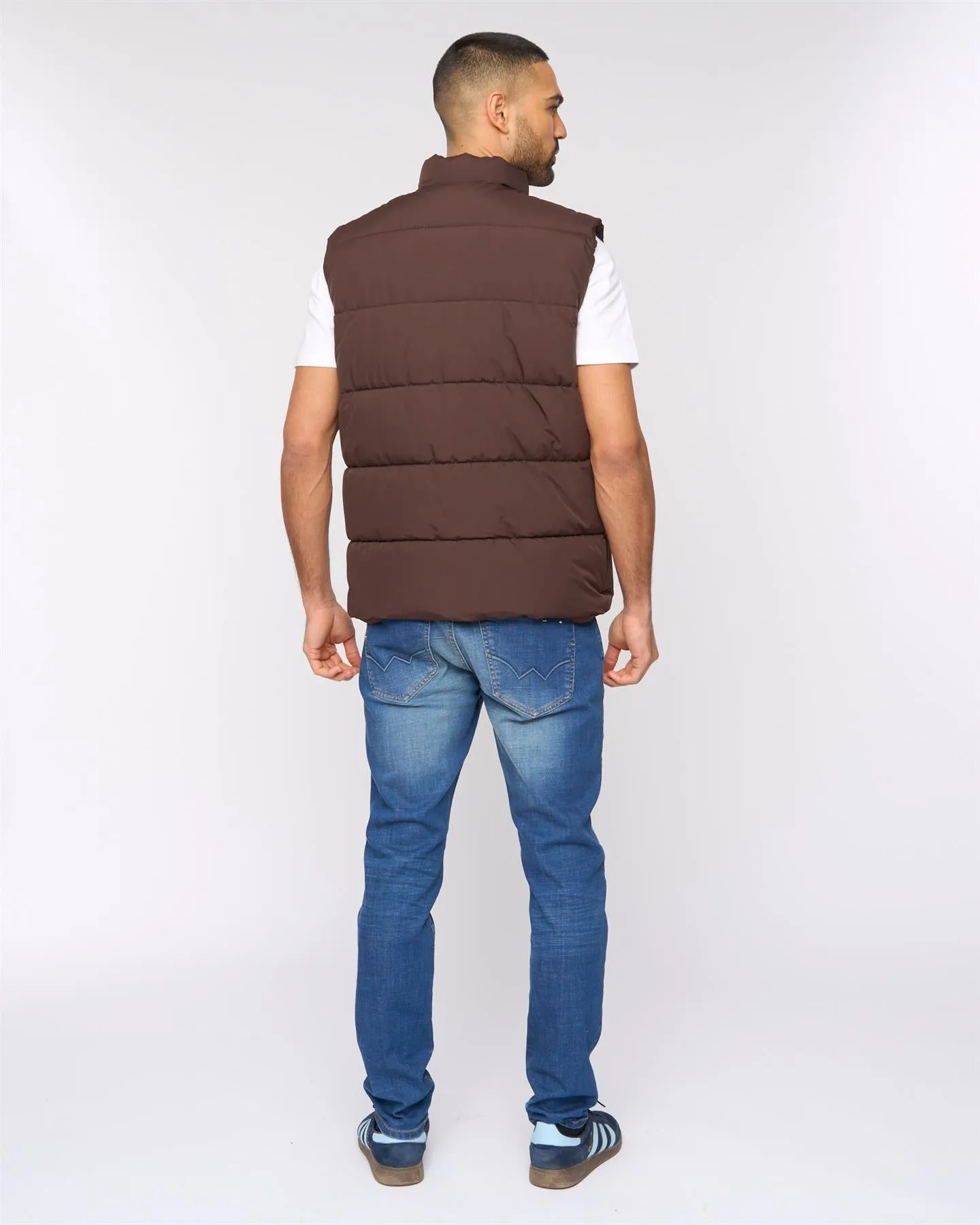 Stanten Puffer Gilet Dark Brown sold by Bewley and Ritch product image thumbnail 5