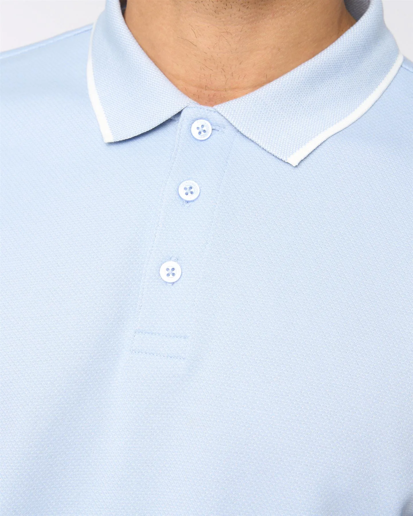 Elverton Polo Mid Blue sold by Bewley and Ritch product image thumbnail 5