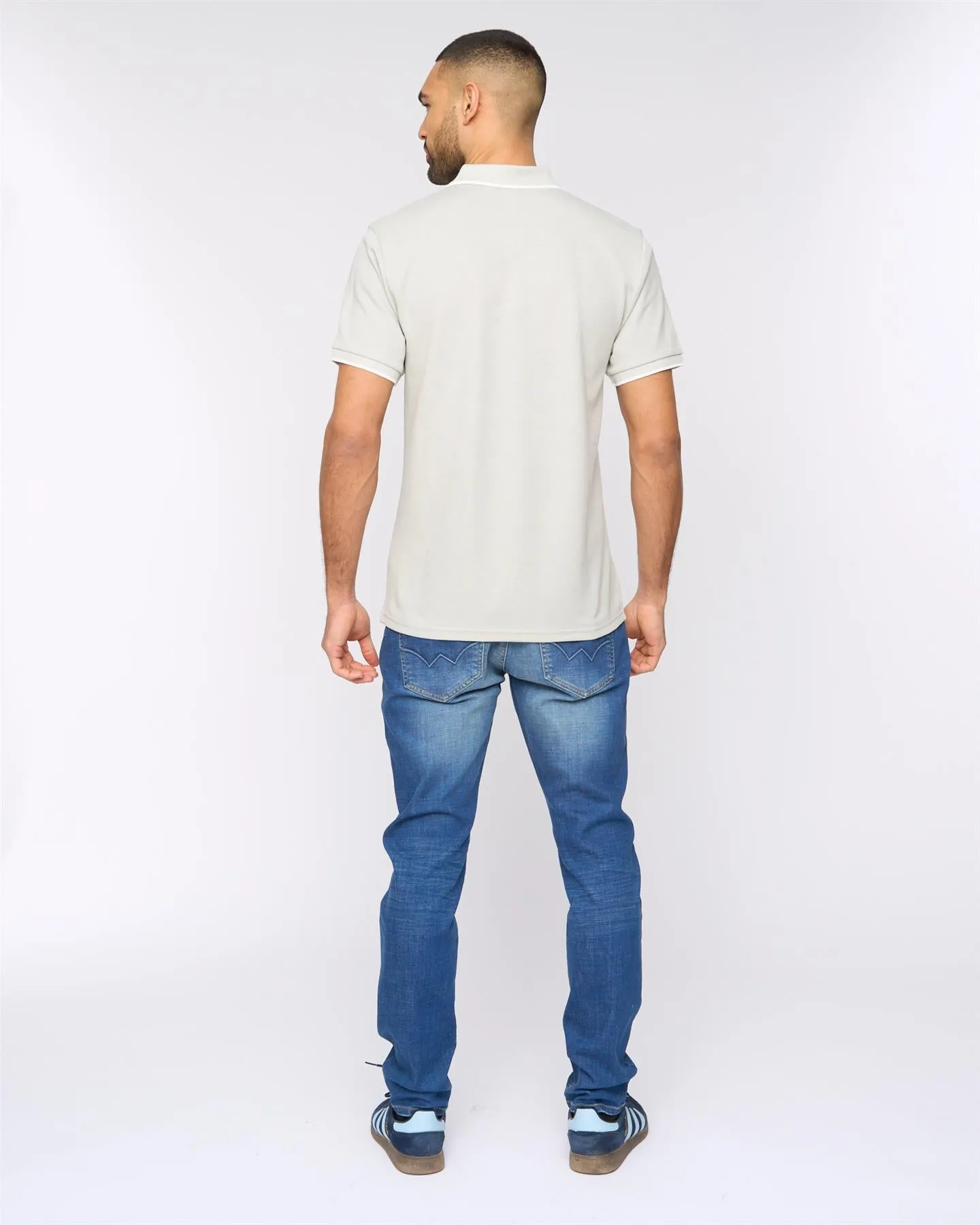 Elverton Polo Light Grey sold by Bewley and Ritch product image thumbnail 4
