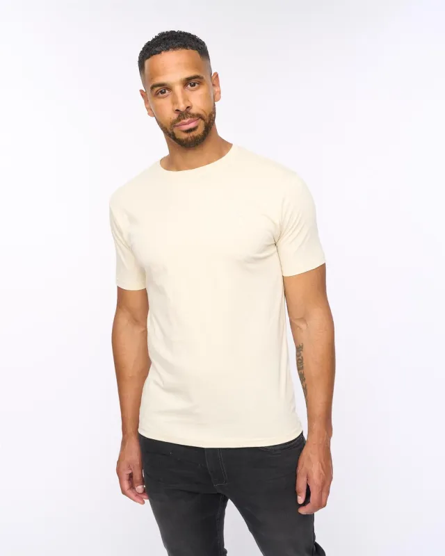 Amonite T-Shirt Beige sold by Bewley and Ritch