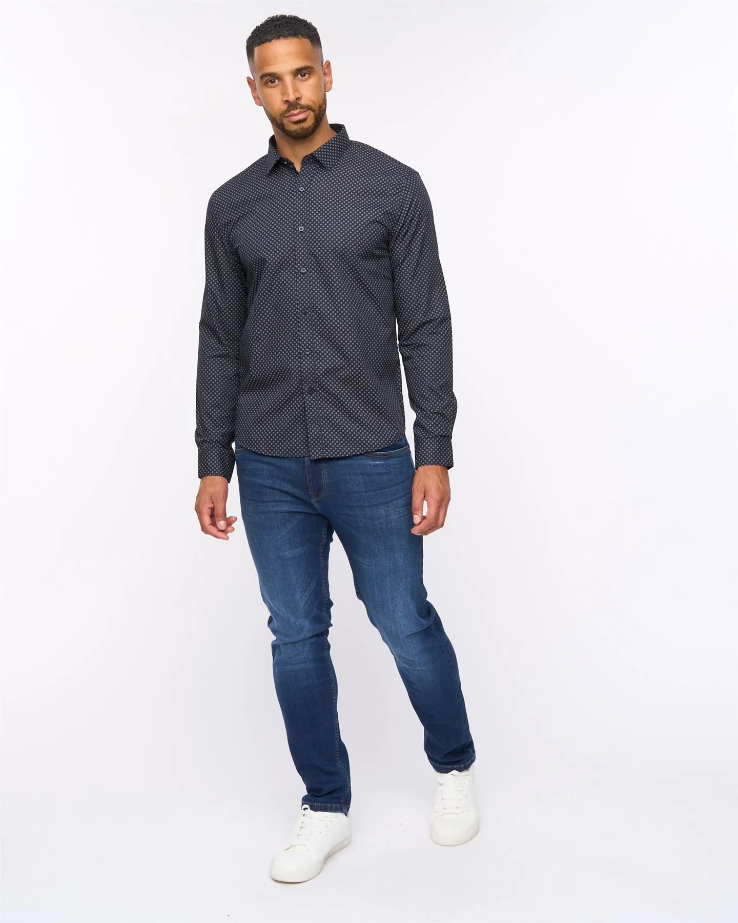 Hanshaw Shirt 2pk Navy/Blue sold by Bewley and Ritch product image thumbnail 3