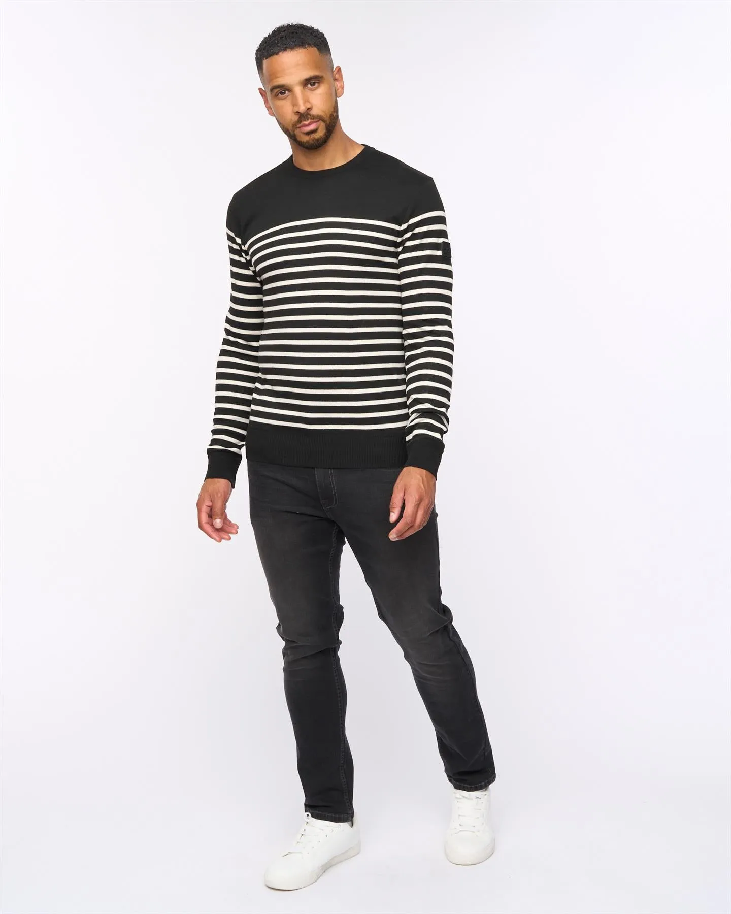 Howland Crew Neck Jumper Black sold by Bewley and Ritch product image thumbnail 3
