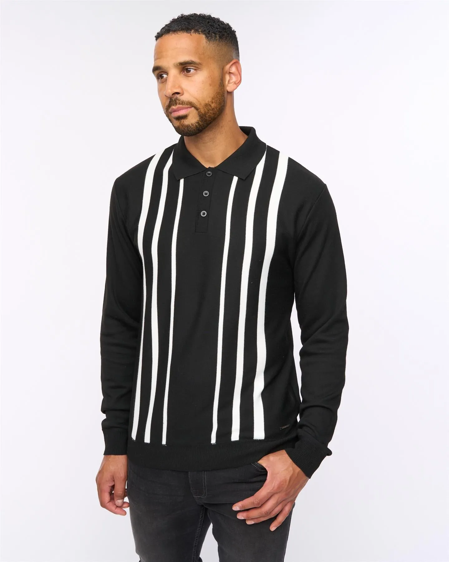 Stalwart Knit Polo Black sold by Bewley and Ritch product image thumbnail 2